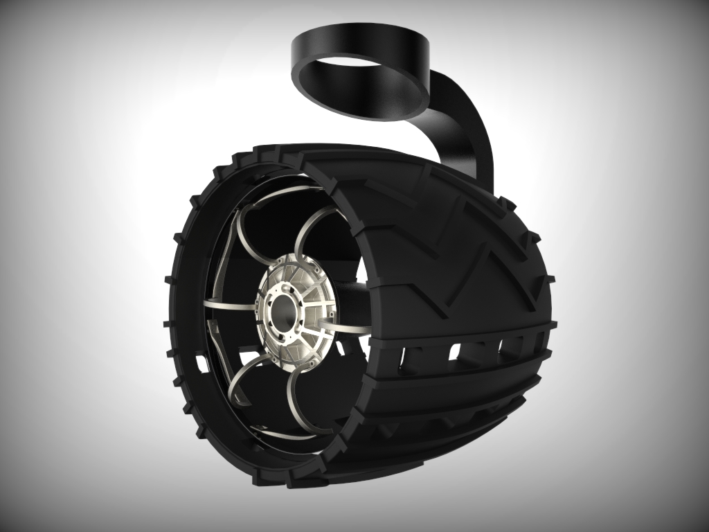 好奇号火星漫游车模型图纸 Curiosity Mars Rover(1)